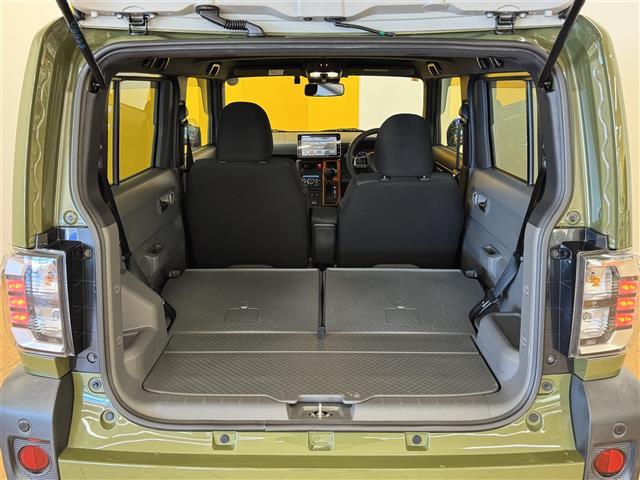 タフト Ｇターボ　スマートアシスト　純正９型ナビ　パノラマモニター　ガラスルーフ　自動駐車　前席シートヒーター　ＬＥＤヘッドライト　フォグランプ　電動パーキング　純正１５ＡＷ　前方ドラレコ　ＥＴＣ　スマートキー２本（21枚目）