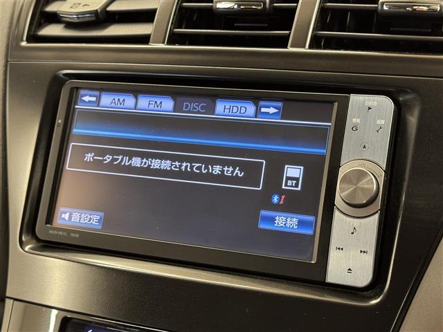 プリウスアルファ Ｇ　純正ＨＤＤナビ　フルセグ　ＣＤ　ＤＶＤ　Ｂｌｕｔｏｏｔｈ　ＨＤＤ　ＡＭ　ＦＭ　バックカメラ　クルーズコントロール　コーナーセンサー　ＬＥＤヘッドライト　ステアリングスイッチ　純正フロアマット（4枚目）