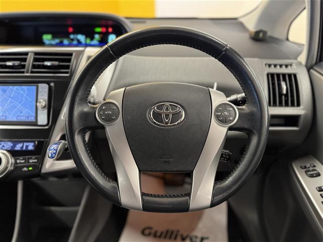 プリウスアルファ Ｇ　純正ＨＤＤナビ　フルセグ　ＣＤ　ＤＶＤ　Ｂｌｕｔｏｏｔｈ　ＨＤＤ　ＡＭ　ＦＭ　バックカメラ　クルーズコントロール　コーナーセンサー　ＬＥＤヘッドライト　ステアリングスイッチ　純正フロアマット（33枚目）