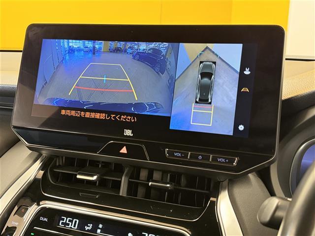 ハリアーハイブリッド Z レザーパッケージ パノラマルーフ JBL トヨタセーフティセンス 純正12.3型ナビ パノラミックビューモニター パワーバックドア デジタルインナーミラー 前席パワーシート 温シート 冷シート 前後ドラレコ ETC(6枚目)