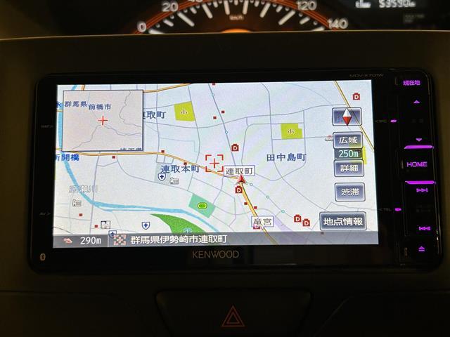 タント Ｘターボ　社外７インチワイドナビ　バックカメラ　Ｂｌｕｅｔｏｏｔｈ　フルセグＴＶ　ＳＤ　ＤＶＤ　両側電動スライドドア　ＥＴＣ　前後ドライブレコーダー　オートライト　フォグランプ　スマートキー　プッシュスタート（3枚目）