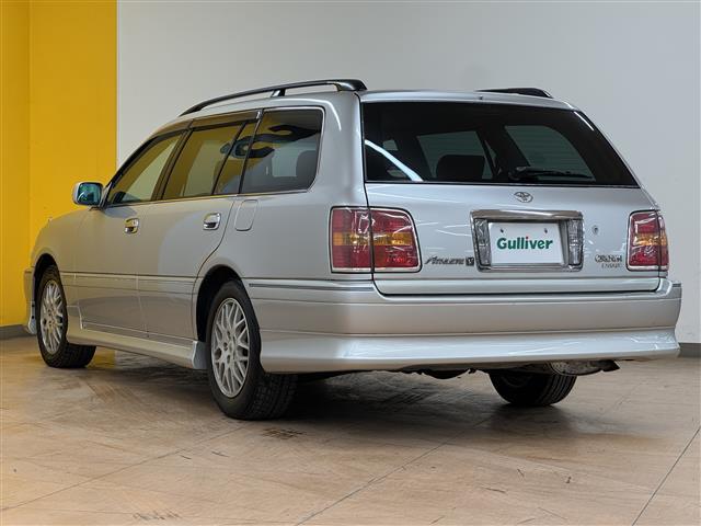 クラウンエステート アスリートV プレミアムスポーツセレクション メーカーナビ CD TAPE トラクションコントロール パドルシフト サンルーフ ヒーターミラー 純正エアロ ETC 純正フロアマット 純正ドアバイザー 純正16インチアルミホイール(26枚目)