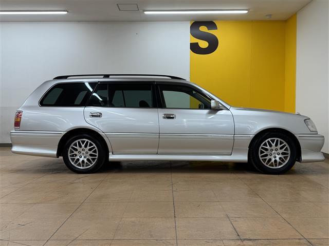 クラウンエステート アスリートV プレミアムスポーツセレクション メーカーナビ CD TAPE トラクションコントロール パドルシフト サンルーフ ヒーターミラー 純正エアロ ETC 純正フロアマット 純正ドアバイザー 純正16インチアルミホイール(30枚目)