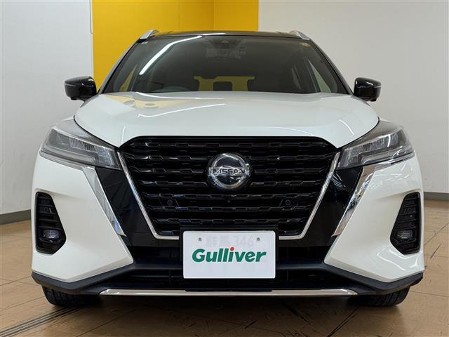 キックス X 純正9型ナビ アラウンドビューモニター プロパイロット 衝突軽減 デジタルインナーミラー ブラックハーフレザーシート LED フォグランプ 本革巻きステアリング スマートキー2本 前後ドラレコ ETC(26枚目)