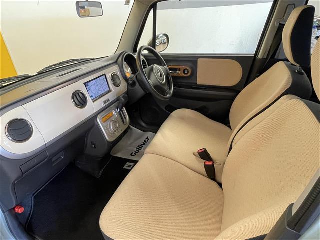 アルトラパン ＸＬ　禁煙車　社外ナビ　フルセグ　ＢＴ　純正フルエアロ　運転席シートヒーター　オートエアコン　スマートキー２本　プッシュスタート　純正１４ＡＷ　純正フロアマット　純正ドアバイザー　電動格納ウィンカーミラー（14枚目）