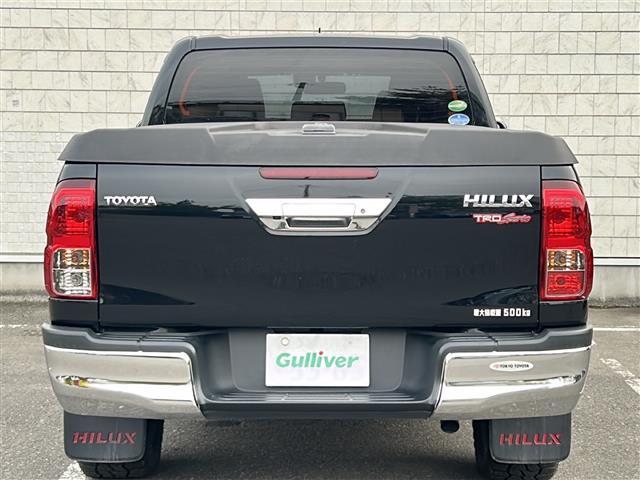 ハイラックス Z 社外ナビ 衝突軽減 バックカメラ ETC Bluetooth CD DVD フルセグ センターデフロック ダウンヒルアシストコントロール パワーウィンドウ パワーステアリング 横滑り防止 オートライト(36枚目)