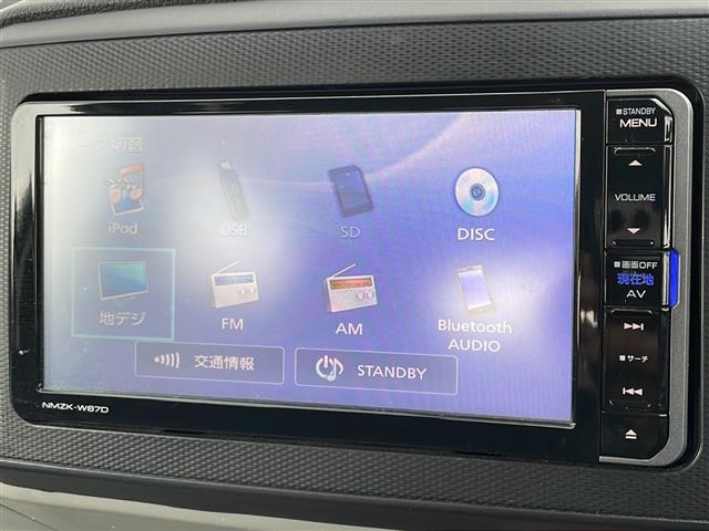 ミライース Ｘ　ＳＡＩＩＩ　社外ナビ　Ｂｌｕｅｔｏｏｔｈ　ＥＴＣ　　純正フロアマット　ＡＢＳ　横滑り防止　オートハイビーム　衝突軽減　コーナーセンサー前後　４ＷＤパワーステアリング　パワーウィンドウ　夏タイヤ積み込み（4枚目）