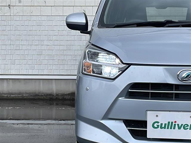 ミライース Ｘ　ＳＡＩＩＩ　社外ナビ　Ｂｌｕｅｔｏｏｔｈ　ＥＴＣ　　純正フロアマット　ＡＢＳ　横滑り防止　オートハイビーム　衝突軽減　コーナーセンサー前後　４ＷＤパワーステアリング　パワーウィンドウ　夏タイヤ積み込み（29枚目）