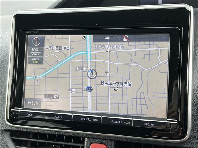 エスクァイア Ｘｉ　ワンオーナー　後席用モニター　純正ナビ　フルセグＴＶ　ＣＤ　Ｂｌｕｅｔｏｏｔｈ　ＥＴＣ　バックカメラ　寒冷地仕様　スペアキー　エンジンスターター　スペアキー　オートライト　夏タイヤ積込み（3枚目）