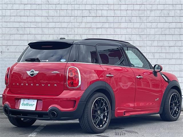 ＭＩＮＩ ジョンクーパーワークス　クロスオーバー　社外ナビ　Ｂｌｕｅｔｏｏｔｈ　ＴＶ　ＣＤ　ＤＶＤ　クルコン　横滑り防止　ＡＢＳ　ＥＴＣ　４ＷＤ　ＡＡＣ　ＭＴモードＡＴ　ドラレコ　純正フロアマット　オートライト　純正アルミホイール（40枚目）