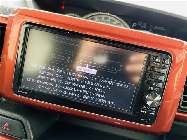 ウェイク Ｇ　ＳＡ　純正ナビ　ミュージックサーバー　ミュージックプレイヤー接続可　フルセグＴＶ　ＡＭ／ＦＭ　ＣＤ／ＤＶＤ再生　Ｂｌｕｅｔｏｏｔｈ接続　バックモニター　スマートアシスト　衝突被害軽減ブレーキ　両側電動ドア（3枚目）