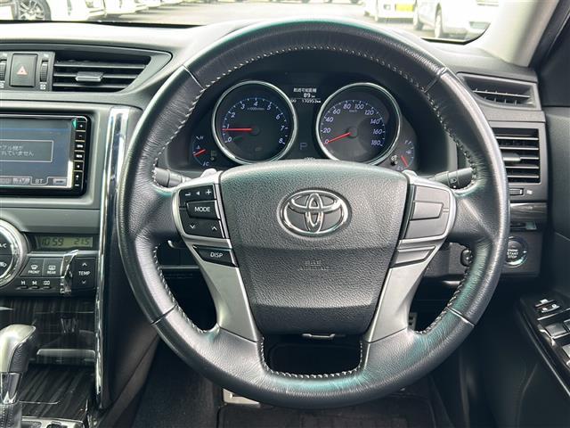 マークX 250G Sパッケージリラックスセレクション 純正HDDナビ NHZN-W59G 地デジTV・CD・DVD・BT・ラジオ再生 クルーズコントロール パワーシート ETC バックカメラ ドライブレコーダー オートライト HIDライト(6枚目)