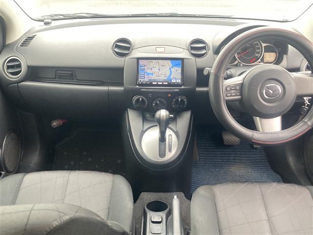 デミオ 13C-V スマートエディションII 社外メモリナビ C9P8 地デジTV CD BT ラジオ再生 ETC バックカメラ ETC 社外14inアルミホイール ハロゲンライト リモコンキー(39枚目)