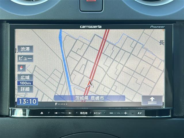 ノート Ｘ　ＤＩＧ－Ｓ　社外メモリナビ　ＡＶＩＣ－ＭＲＺ０７　ワンセグＴＶ　ＣＤ　ＤＶＤ　ＢＴ　地デジＴＶ　ＥＴＣ　ドライブレコーダー　ハロゲンライト　スマートキー　スペアキー　取扱説明書　保証書（3枚目）