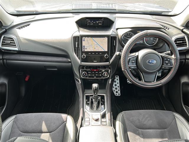 フォレスター スポーツ ワンオーナー STIスポイラー 純正8インチメモリナビ CN-FX800DFD 地デジTV CD DVD BT ラジオ再生 アイサイト 衝突回避軽減ブレーキ 全車速追従機能付きクルーズ(7枚目)