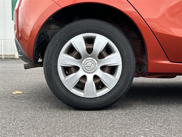 デミオ １３Ｃ　ワンオーナー　社外メモリナビ　ＡＶＮ６６９ＨＤ　地デジＴＶ　ＣＤ　ＤＶＤ　ＢＴ　ラジオ再生　オートライト　純正フロアマット　リモコンキー　取扱説明書　保証書（36枚目）