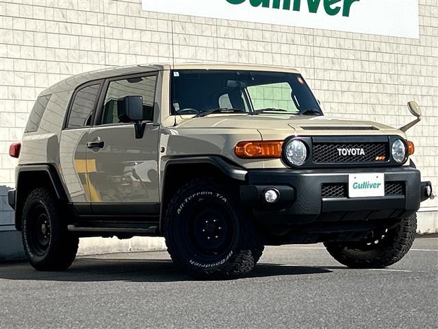 FJクルーザー ファイナルエディション 純正メモリナビ NSZT-W66T 地デジTV CD DVD BT ラジオ再生 クルーズコントロール A-TRAC コーナーセンサー バックカメラ ETC ホワイトレタータイヤ(28枚目)