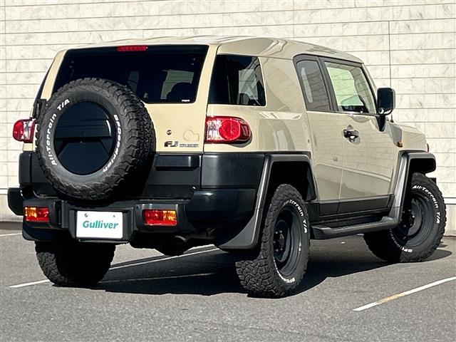 FJクルーザー ファイナルエディション 純正メモリナビ NSZT-W66T 地デジTV CD DVD BT ラジオ再生 クルーズコントロール A-TRAC コーナーセンサー バックカメラ ETC ホワイトレタータイヤ(34枚目)