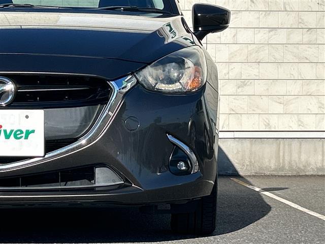 デミオ XDテーラードブラウン 純正メモリナビ 地デジTV CD DVD BT ラジオ再生 クルーズコントロール 衝突軽減ブレーキ ETC オートライト LEDヘッドライト 純正16inアルミホイール 純正フロアマット(27枚目)