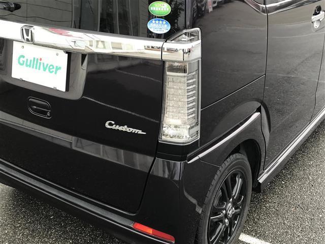 Ｎ－ＢＯＸカスタム Ｇ　ＳＳブラックスタイルパッケージ　純正ナビ／フルセグＴＶ／バックカメラ／衝突被害軽減ブレーキ／ドライブレコーダー／両側パワースライドドア／プッシュスタート／スマートキー／ステアリングスイッチ／ＥＴＣ／シートヒーター（43枚目）