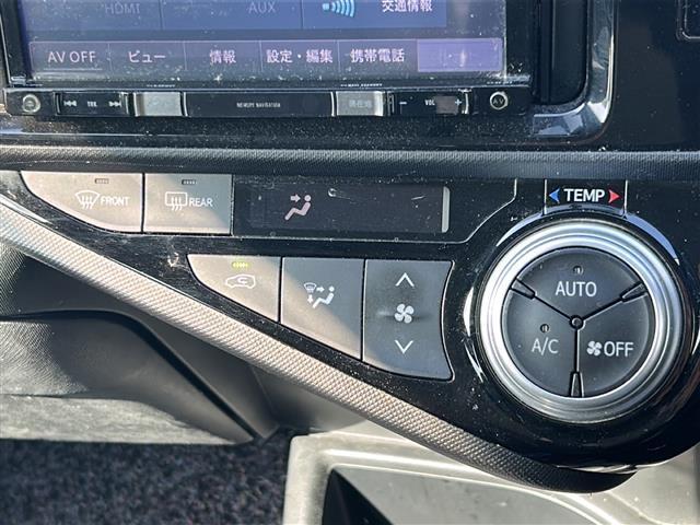 アクア Gブラックソフトレザーセレクション 禁煙車 ワンオーナー ソフトレザー ETC 社外ナビ LEDヘッドライト スマートキー プッシュスタート ドアミラーウインカー クルーズコントロール フルセグTV DVD再生機能有 ヒートシーター(7枚目)