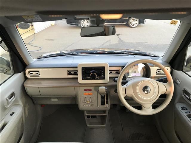 アルトラパン X カーオーディオ/衝突被害軽減ブレーキ/シートヒーター/プッシュスタート/スマートキー/スペアキー1本/オートライト/ベンチシート/横滑り防止装置/ドアバイザー/ウインカーミラー(2枚目)