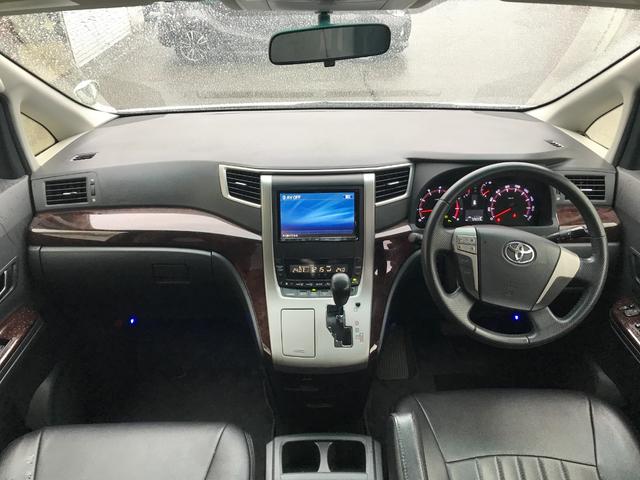 ヴェルファイア ２．４Ｚ　フリップダウンモニター／ナビ／バックカメラ／コーナーセンサー／両側パワースライドドア／プッシュスタート／スマートキー／ステアリングスイッチ／ＥＴＣ（2枚目）