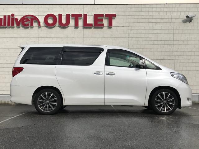 アルファード ２４０Ｇ　後席モニター／純正ナビ／フルセグＴＶ／バックカメラ／パワーシート／クルーズコントロール／両側パワースライドドア／純正ＡＷ１８インチ／スマートキー／プッシュスタート／キセノンヘッドライト（22枚目）