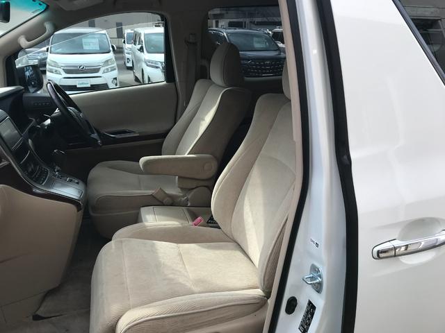 アルファード ２４０Ｇ　後席モニター／純正ナビ／フルセグＴＶ／バックカメラ／パワーシート／クルーズコントロール／両側パワースライドドア／純正ＡＷ１８インチ／スマートキー／プッシュスタート／キセノンヘッドライト（34枚目）