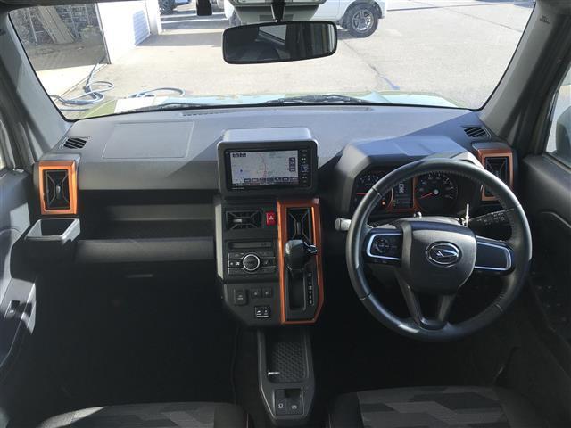 タフト Ｇ　ガラスルーフ／純正ナビ／フルセグＴＶ／Ｂｌｕｅｔｏｏｔｈ／ドライブレコーダー／バックカメラ／衝突被害軽減ブレーキ／コーナーセンサー／ステアリングスイッチ／シートヒーター／プッシュスタート（2枚目）