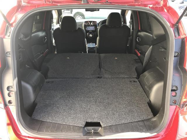 ノート ｅ－パワー　ニスモ　ローダウン／エアロパーツ／純正ナビ／フルセグＴＶ／Ｂｌｕｅｔｏｏｔｈ／全周囲カメラ／デジタルインナーミラー／ドライブレコーダー／エマージェンシーブレーキ／コーナーセンサー／レーンキープアシス（16枚目）