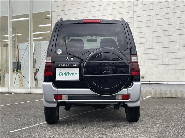 パジェロミニ VR-S 社外HDDナビ/TV/DVD/ターボ/キーレス/ツートンカラー/切り替え4WD/パワーステアリング/パワーウインドウ/エアコン/ドアバイザー/フロアマット/エアバック(30枚目)