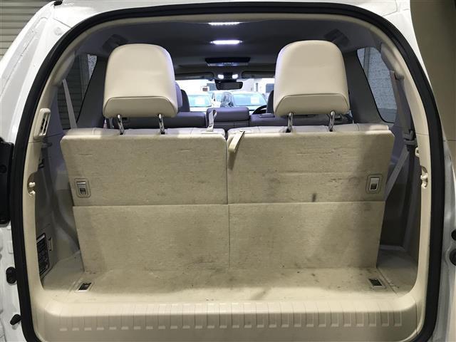 ランドクルーザープラド TX Lパッケージ サンルーフ/フリップダウンモニター/純正AW冬タイヤ車載/アルパイン9型ナビ/フルセグTV/Bluetooth/バックカメラ/プリクラッシュセーフティ/クリアランスソナー/レーンキープアシスト(38枚目)