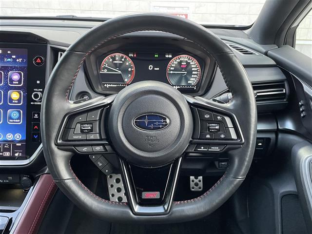 WRX S4 STIスポーツR EX アイサイトX 純正11.6型メモリーナビ 純正フルエアロ バックカメラ RECAROハーフレザーシート 前席パワーシート 全席シートヒーター BSM アダプティブドライビングビーム 純正フロアマット(5枚目)