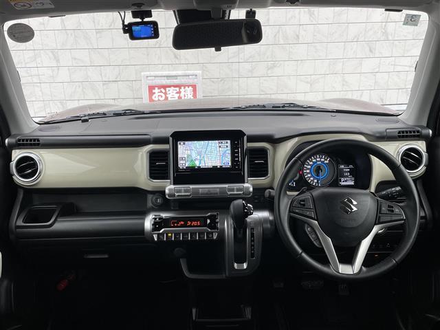 クロスビー ハイブリッドＭＺ　７型ＳＤナビ　フルセグ　ワンオーナー　全周囲カメラ　前後ドラレコ　前席シートヒーター　ダウンヒルアシストコントロール　ＬＥＤヘッドライト　パドルシフト　純正フロアマット　純正ビルトインＥＴＣ　ＡＨＢ（3枚目）