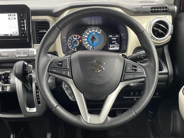 クロスビー ハイブリッドＭＺ　７型ＳＤナビ　フルセグ　ワンオーナー　全周囲カメラ　前後ドラレコ　前席シートヒーター　ダウンヒルアシストコントロール　ＬＥＤヘッドライト　パドルシフト　純正フロアマット　純正ビルトインＥＴＣ　ＡＨＢ（5枚目）