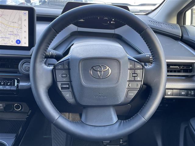 プリウス Z サンルーフ 純正メモリーナビ 全周囲カメラ フルセグ Miracast パーキングアシスト 前席エアシート 前席シートヒーター レザーシート デジタルミラー BSM ステアリングヒーター 純正19AW(5枚目)