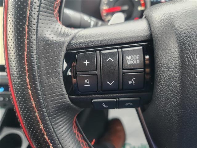 ハイラックス Z GRスポーツ 純正8インチナビ 全方位カメラ クルコン ETC ハーフレザーシート パワーシート パドルシフト 衝突被害軽減ブレーキ 車線逸脱警報 JAOS17インチアルミ JAOSマッドガード 社外トノカバー(20枚目)