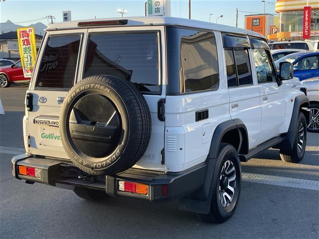 ランドクルーザー７０ ＡＸ　７インチディスプレイオーディオ　バックカメラ　純正１６型アルミホイール　純正フロアマット　センターデフロック　ダウンヒルアシストコントロール　本革ステアリング　ＬＥＤヘッドライト　寒冷地仕様　ＥＴＣ（40枚目）