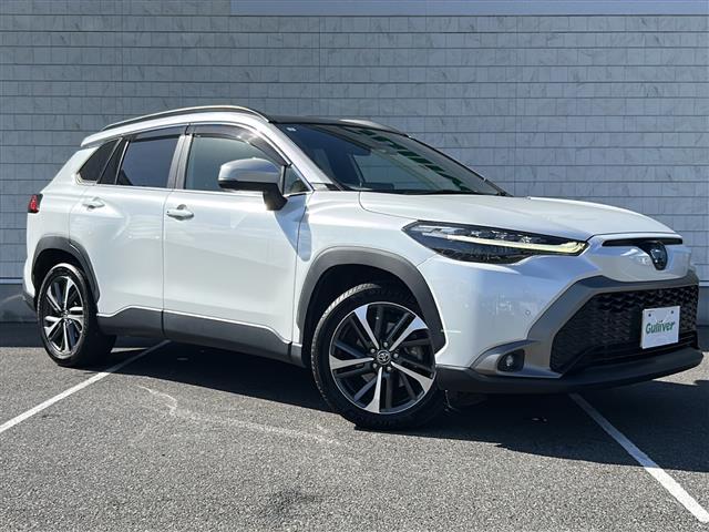 カローラクロス ハイブリッド Z 純正ナビ フルセグTV Bluetooth 前後ドライブレコーダー アラウンドビューモニター ガラスルーフ パワーバックドア パワーシート ETC クルーズコントロール シートヒーター ハーフレザー(40枚目)