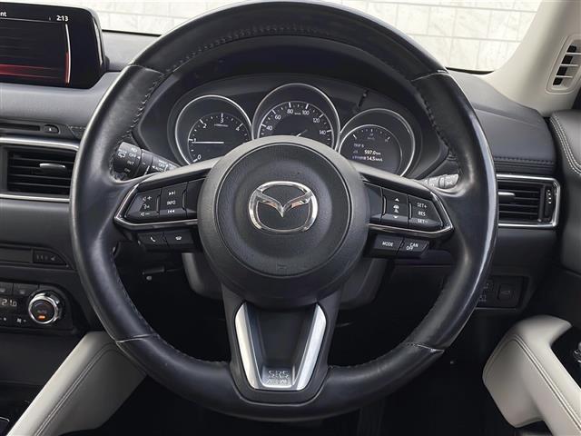 CX-5 XD Lパッケージ 純正SDナビ・Bluetooth ・TV フルセグ・バックカメラ 追従式クルーズコントロール レザーシート シートヒーター パワーシート ステアリングヒーター HUD 純正19インチアルミW(9枚目)