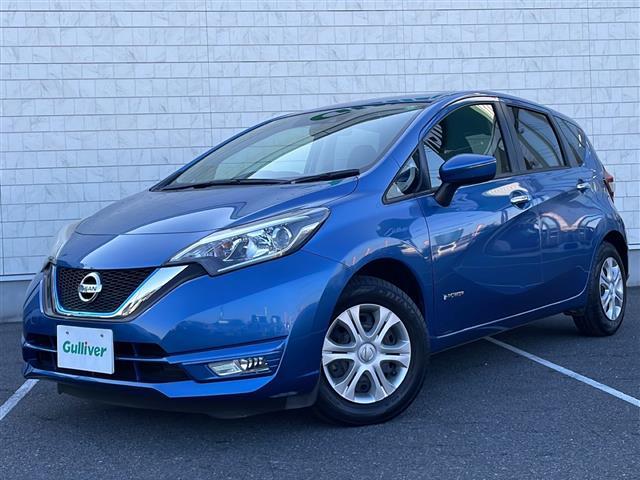 ノート e-パワー X 純正ナビ Bluetooth フルセグ CD DVD ETC エマージェンシーブレーキ 横滑り防止 レーンキープアラート ウィンカーミラー ドアバイザー プッシュスタート スマートキー×2(27枚目)