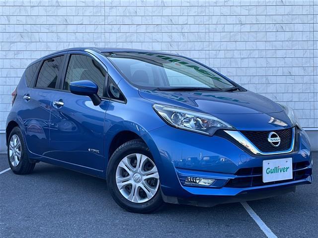 ノート e-パワー X 純正ナビ Bluetooth フルセグ CD DVD ETC エマージェンシーブレーキ 横滑り防止 レーンキープアラート ウィンカーミラー ドアバイザー プッシュスタート スマートキー×2(33枚目)