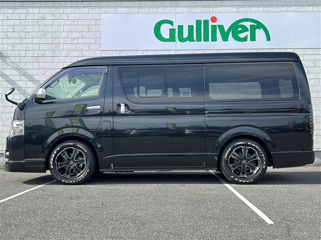 ハイエースバン スーパーGL ダークプライム フルセグTV Bluetooth バックカメラ ドライブレコーダー ETC 後席エアコン 両側イージースライドドア ハーフレザーシート チップアップシート フルフラット仕様 LEDヘッドライト(31枚目)