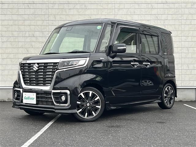 スペーシアカスタム ハイブリッドXSターボ ◇KENWOOD 8インチナビ・Bluetooth CD DVD・TV フルセグ・バックカメラ◇両側パワースライドドア◇クルーズコントロール◇ハーフレザーシート◇衝突被害軽減システム(34枚目)