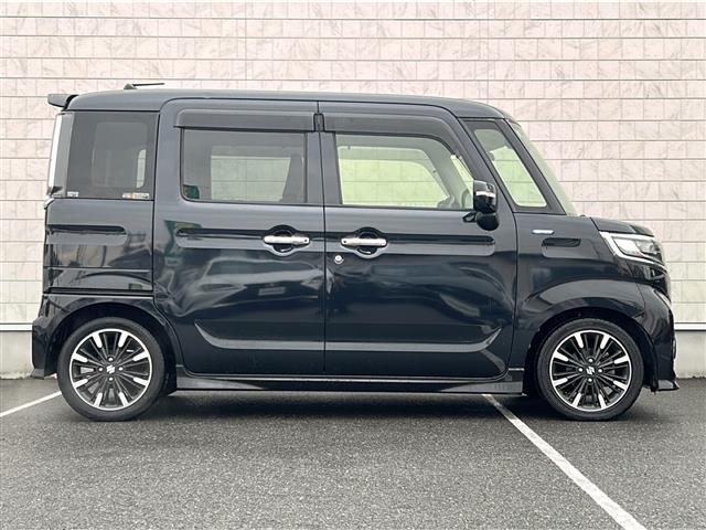 スペーシアカスタム ハイブリッドXSターボ ◇KENWOOD 8インチナビ・Bluetooth CD DVD・TV フルセグ・バックカメラ◇両側パワースライドドア◇クルーズコントロール◇ハーフレザーシート◇衝突被害軽減システム(39枚目)