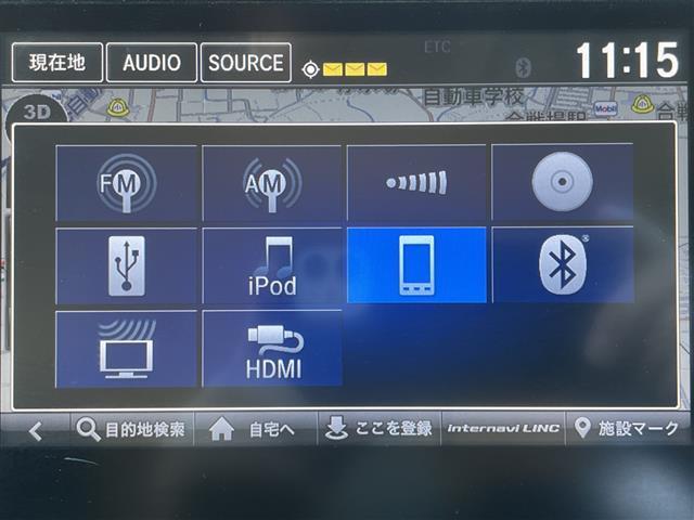 フィットハイブリッド Ｆ　１オーナー　純正インターナビ　Ｂカメラ　ＥＴＣ　横滑り防止装置　盗難防止装置　ＬＥＤヘッドライト　ＬＥＤフォグライト　オートライト　電動格納式リモコンカラードドアミラー（オートリトラミラー）（7枚目）
