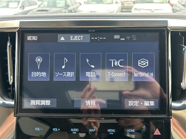 ヴェルファイア ２．５Ｖ　純正ナビ　Ｂｌｕｅｔｏｏｔｈ　フルセグＴＶ　バックカメラ　ドライブレコーダー　ＥＴＣ　スペアキー　両側パワースライドドア　パワーバックドア　パワーシート　レザーシート　エアシート　後席エアコン　ＬＥＤ（3枚目）