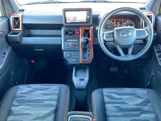 タフト 純正ナビ スカイルーフ Bカメラ ドラレコ 横滑り防止 盗難防止装置 アイドリングストップ コーナーセンサー 前席シートヒーター 電動Pブレーキ ブレーキホールド ルーフレール LEDヘッドライト(10枚目)