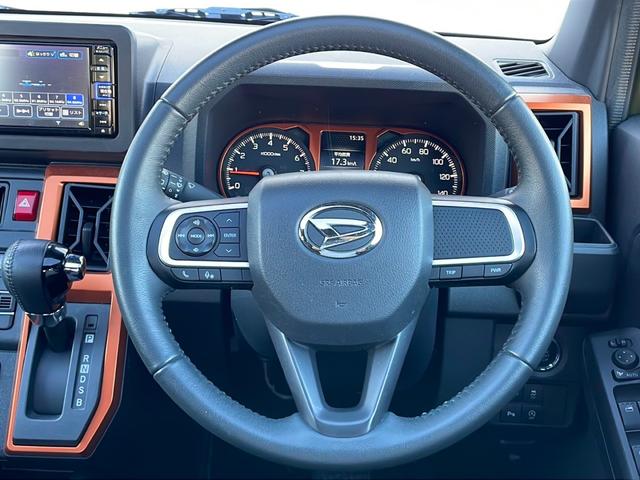 タフト 純正ナビ スカイルーフ Bカメラ ドラレコ 横滑り防止 盗難防止装置 アイドリングストップ コーナーセンサー 前席シートヒーター 電動Pブレーキ ブレーキホールド ルーフレール LEDヘッドライト(12枚目)